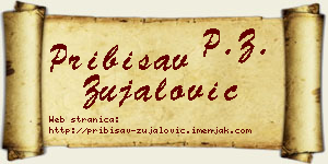 Pribisav Zujalović vizit kartica